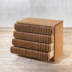 Cassettiera mod. Annabella di Mario Ceroli per Poltronova