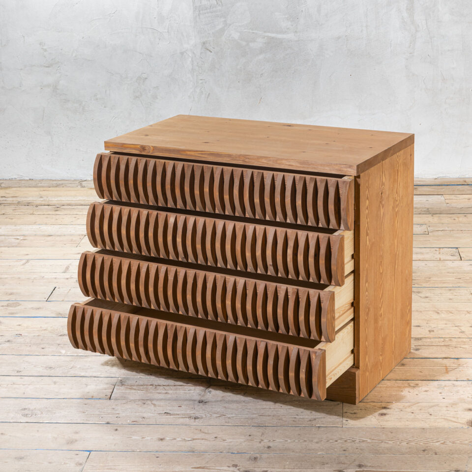 Cassettiera mod. Annabella di Mario Ceroli per Poltronova