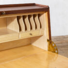 Scrittoio luminoso mod. 7011 con anta a ribalta e cassetti di Osvaldo Borsani