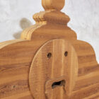 Letto mod. Bocca della Verità di Mario Ceroli per Poltronova