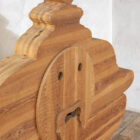 Letto mod. Bocca della Verità di Mario Ceroli per Poltronova