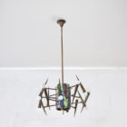 Lampada a sospensione di Leoncillo Leonardi