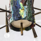 Lampada a sospensione di Leoncillo Leonardi