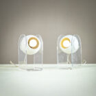 Coppia di lampade da tavolo mod. 540/P di Gino Sarfatti Coppia di lampade da tavolo mod. 540/P di Gino Sarfatti