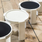 Set di quattro tavolini mod. 780 di Gianfranco Frattini per Cassina Set di quattro tavolini mod. 780 di Gianfranco Frattini per Cassina