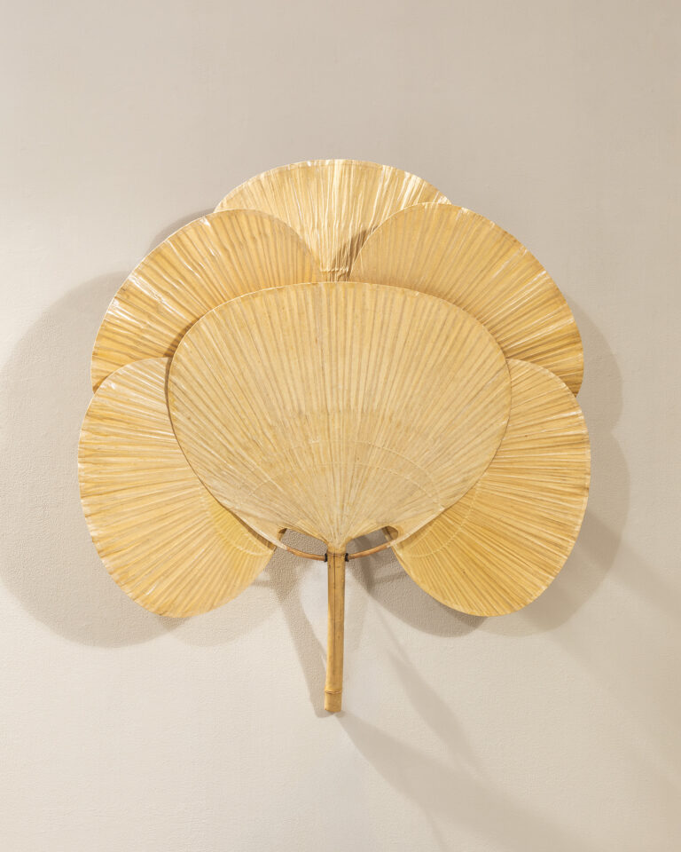 Lampada a parete Uchiwa di Ingo Maurer per Design M Lampada a parete Uchiwa di Ingo Maurer per Design M