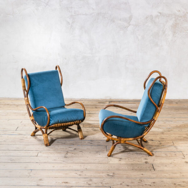 Coppia di poltrone mod. BP16 Continuum di Gio Ponti